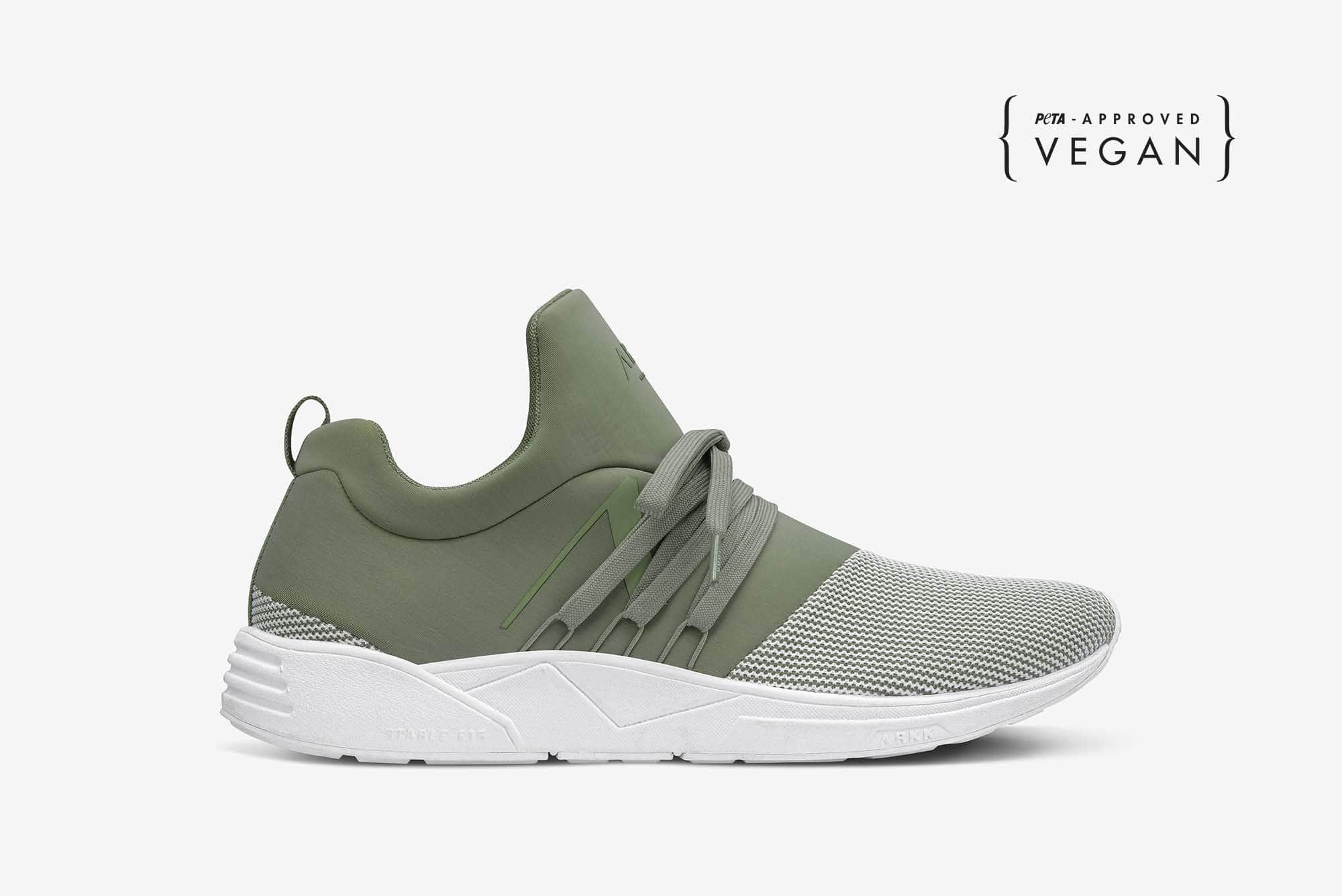 ARKK Collection Raven S-E15 | Granite Green Off White Mesh | Men Raven